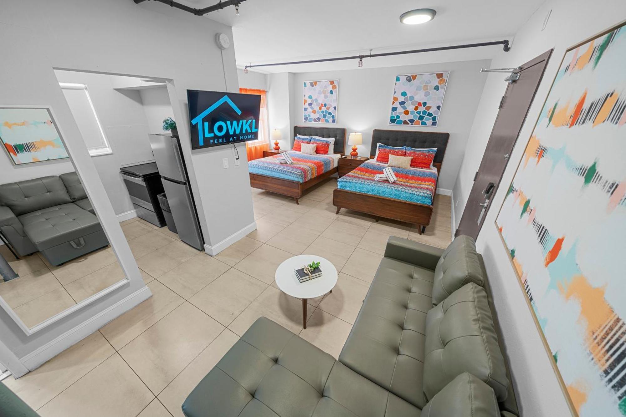 Rock Apartments By Lowkl Miami Beach Oda fotoğraf